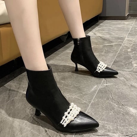パールトゥ ソックスブーティ 2色展開