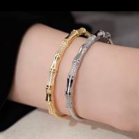 バンブーデザインブレスレット 2色展開