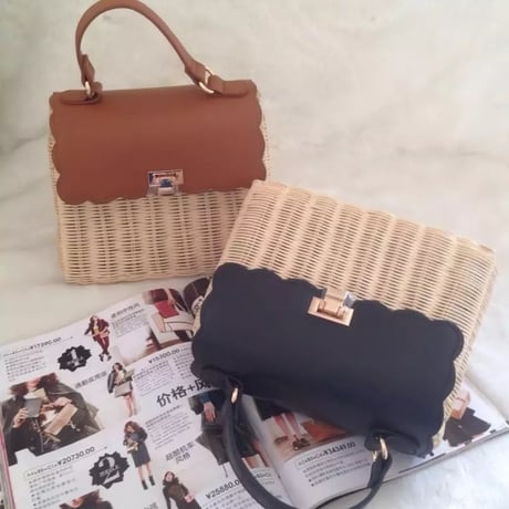 2way ストローバッグ 3色展開