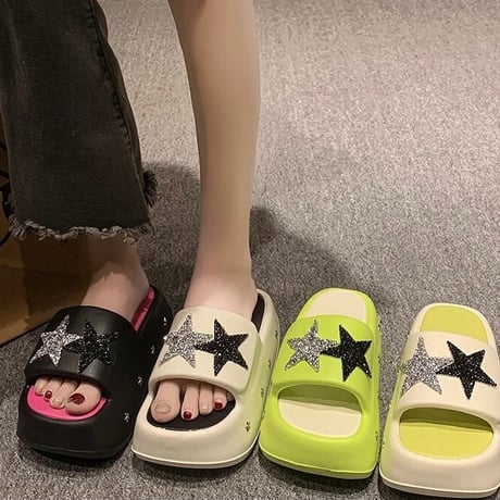 シャインスター サンダル 4色展開