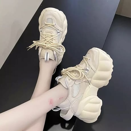 ハイソール メッシュスニーカー 2色展開