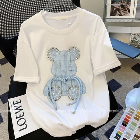 ブルータッセルベアー ストーンTシャツ