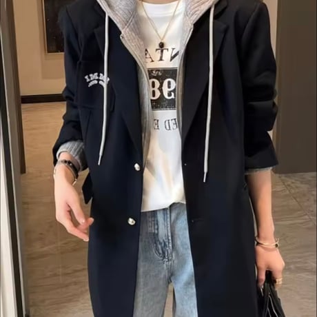 フーディネイビーコート