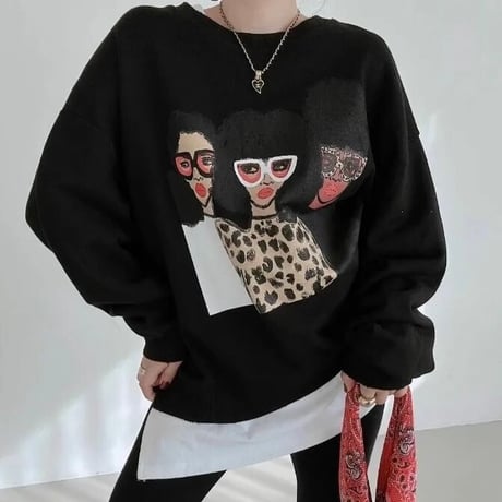 レディーサングラス スウェット 4色展開