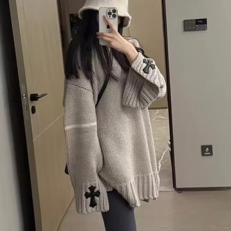 ポイントクロスニット