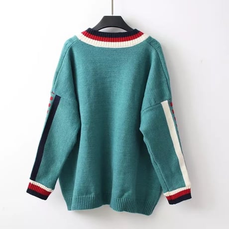 スリットケーブルカラーニット 3色展開