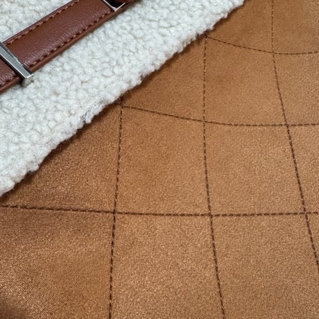 ラムウールバックルリュック 3色展開