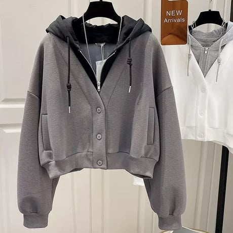 フーディスウェット トップス 3色展開
