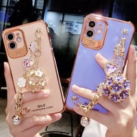エレガントモチーフ チェーンiPhoneケース 2色展開