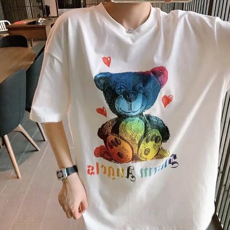 レインボーベアー Tシャツ 2色展開