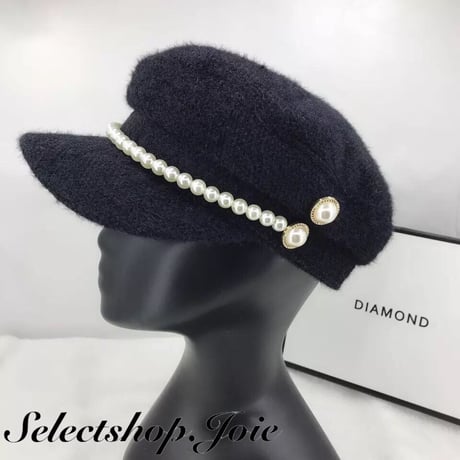 パールラインウールキャスケット 2色展開