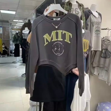 MITスウェットトップス 3色展開