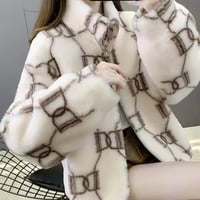 ハイネックファージャケット 2色展開