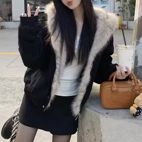 リバーシブルファージャケット 3色展開