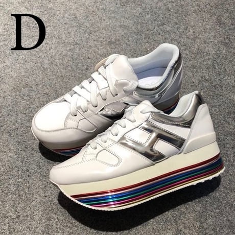 ハイソール マフィンスニーカー 13色展開