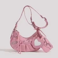 ハートミラーレザーバッグ 5色展開