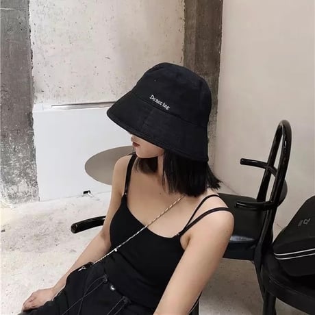 サイドメッセージ バケットハット 5色展開
