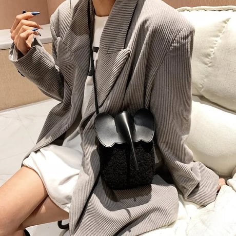 エレファントレザー ボアバッグ 3色展開