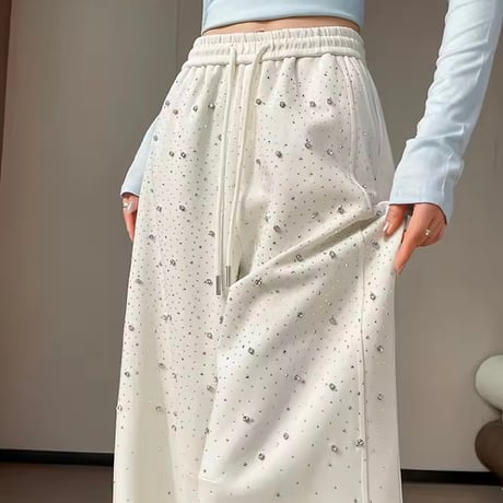 ビジュースウェットパンツ 4色展開