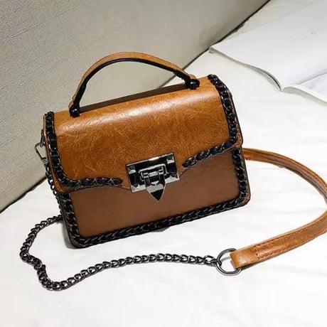 レトロチェーンバッグ 6色展開