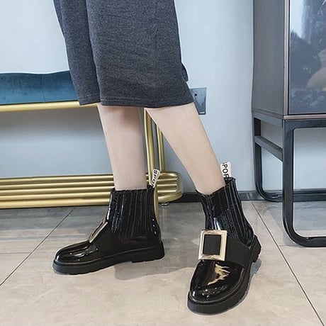 ベルトバックル ショートブーティ 3種類展開