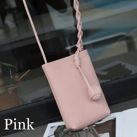 ボールクロシェット レザーミニポシェット 15色展開