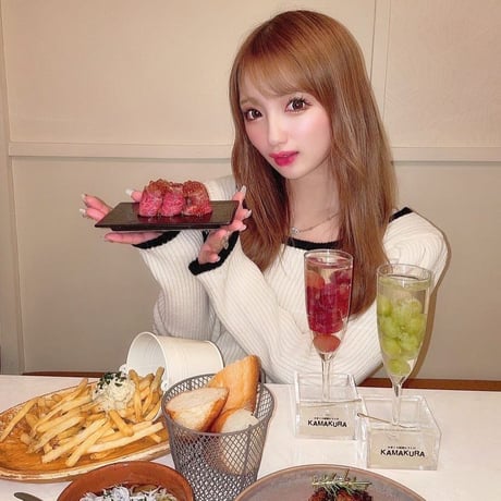 ラインネック パフショルダーニット 5色展開