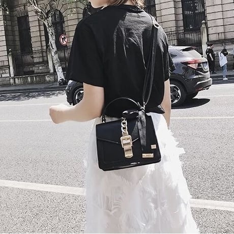 シフォンリボン  ショルダーバッグ 3色展開