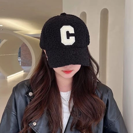 Cワッペン ベアーキャップ 7色展開