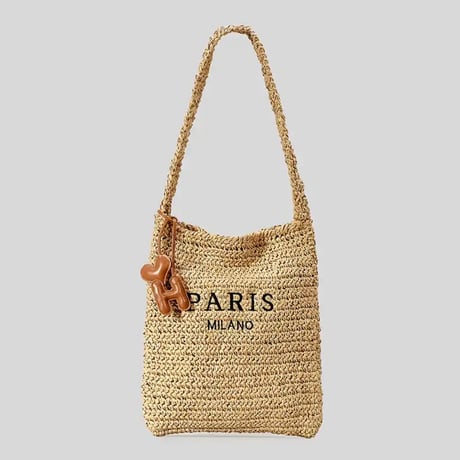 PARIS ストローバッグ 3色展開