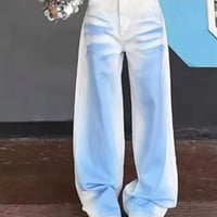 ブルーウォッシュデニムパンツ