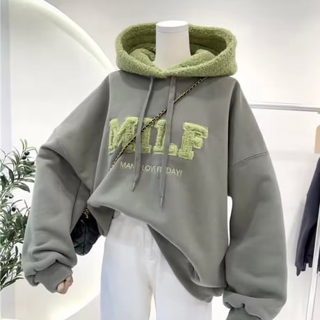 ファーレタースウェット 4色展開