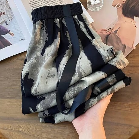 サイドリボン モダンパンツ 2色展開
