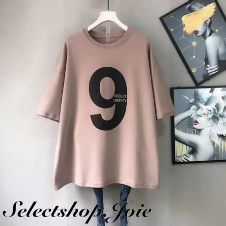 ナンバーナイン ルーズTシャツ 4色展開