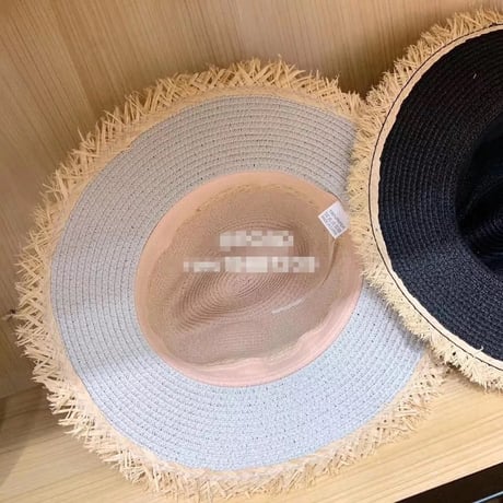 カラーストローハット 3色展開