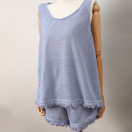 フリンジクロップトップ セットアップ 8色展開