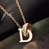 Dサークル  ジュエリーネックレス
