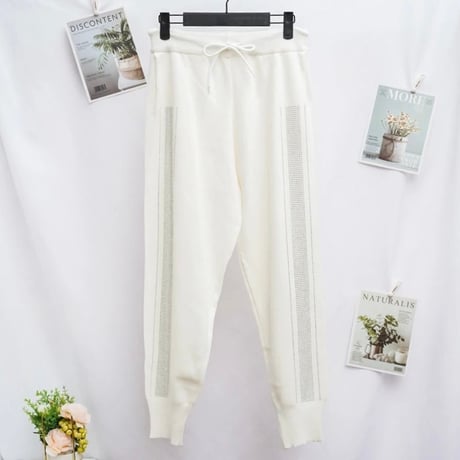 シルバーストーン ニットパンツ 2色展開