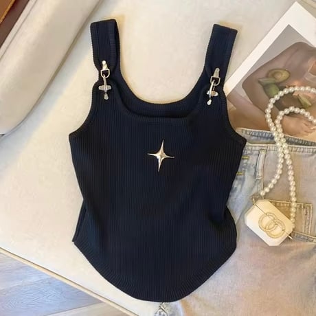 シルバースタータンクトップ 3色展開