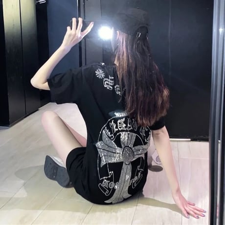 ビッグクロスストーンTシャツ 2色展開