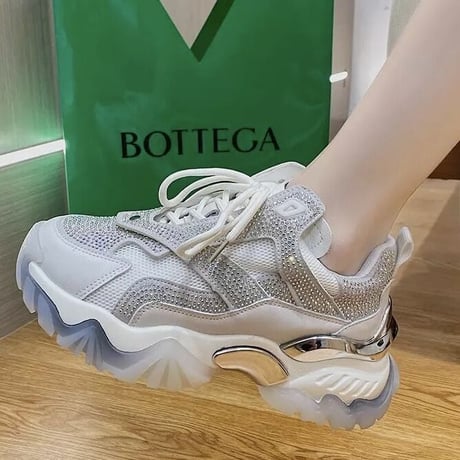 シルバーストーン ソールカラースニーカー 2色展開