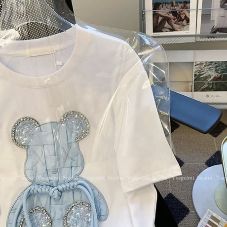 ブルータッセルベアー ストーンTシャツ