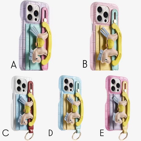 ホースバンドiPhoneケース 5色展開