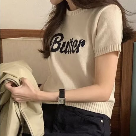 クラシックロゴ サマーニット 2色展開