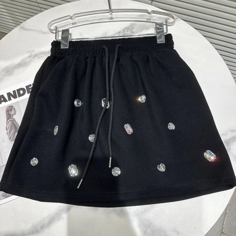 クリスタルビジュー スウェットセットアップ 3色展開