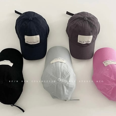 タグステッチ キャップ 5色展開