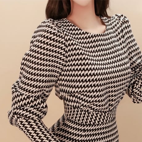 千鳥格子 フィッシュテールセットアップ