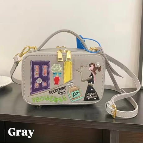 イタリアンキャンディジッパーバッグ 7色展開