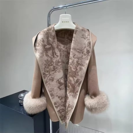 インデザインウールコート 2色展開