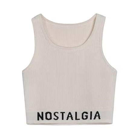 NOSTALGIAショートトップス 3色展開